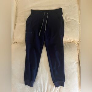 Navy Zamora Jogger Figs